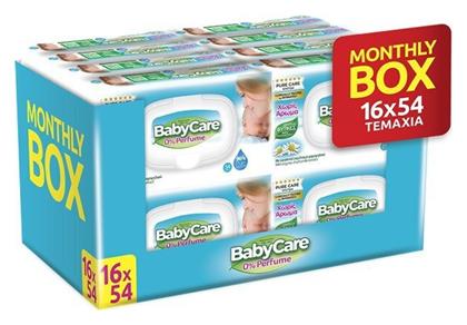 BabyCare Μωρομάντηλα χωρίς Άρωμα με Χαμομήλι 16x54τμχ