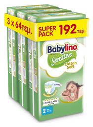 Babylino Sensitive Cotton Soft No. 2 για 3-6kgkg