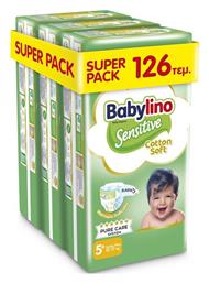 Babylino Sensitive Cotton Soft No. 5+ για 12-17kgkg