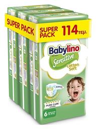 Babylino Sensitive Cotton Soft No. 6 για 13-18kgkg