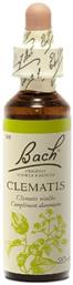 Bach Clematis Ανθοΐαμα σε Σταγόνες 20ml