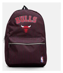 Back Me Up NBA Chicago Bulls Σχολική Τσάντα Πλάτης Γυμνασίου - Λυκείου σε Μαύρο χρώμα