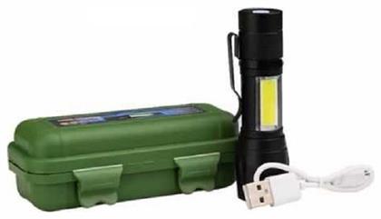 Bailong BL-513 505139 Επαναφορτιζόμενος Φακός LED 800lm