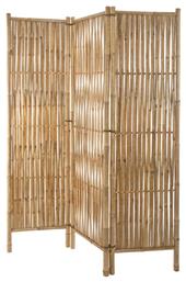 Bamboo Διακοσμητικό Παραβάν από Μπαμπού με 3 Φύλλα 135x170cm