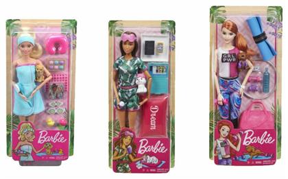 Barbie Wellness Σπα/Γυμναστική/Χαλάρωση για 3+ Ετών