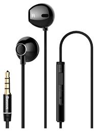 Baseus Encok H06 In-ear Handsfree με Βύσμα 3.5mm Μαύρο