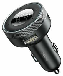 Baseus FM Transmitter Αυτοκινήτου με AUX / USB / MicroSD Γρήγορης Φόρτισης QC3.0