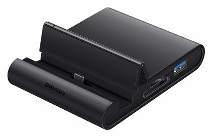 Baseus Hub Mate USB Type-C Pro Docking Station Κινητού σε Μαύρο χρώμα