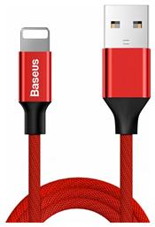 Baseus Yiven Braided USB to Lightning Cable Κόκκινο 1.8m (CALYW-A09)