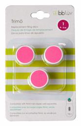 Bbluv Βρεφικές Λίμες Trimo Replacement Filing Discs Pink 3τμχ