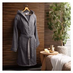 Beauty Home 3428 Μπουρνούζι με Κουκούλα Ανθρακί