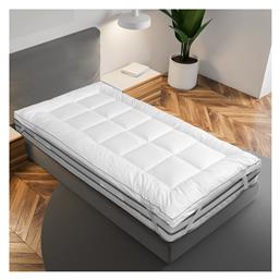 Beauty Home Ανώστρωμα Booster Art Ημίδιπλο Microfiber με Λάστιχα Εφαρμογής 120x200x8εκ.