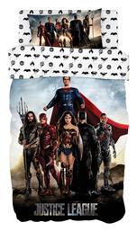 Beauty Home Justice League Σετ Σεντόνια Μονά 165x250cm 3τμχ από το MyCasa