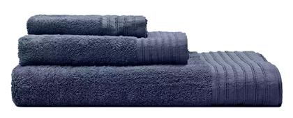Beauty Home Πετσέτα Προσώπου Art 3030 50x95εκ. Μπλε Βάρους 500gr/m²