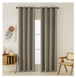 Beauty Home Συσκότισης με Τρουκς Total Art 8446 Μπεζ 8446-BEIGE-Νο5 140x270εκ.