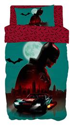 Beauty Home The Batman Σετ Σεντόνια Μονά Βαμβακερά 165x250cm 3τμχ από το MyCasa