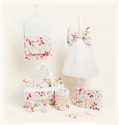 Beauty Home Βαπτιστικό Πακέτο με Θέμα Λουλούδια 4τμχ