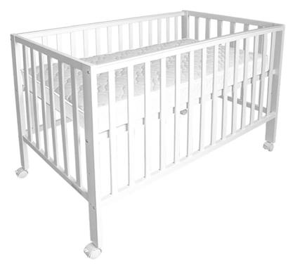Bebe Stars Κούνια Amour Λευκή για Στρώμα 60x130cm