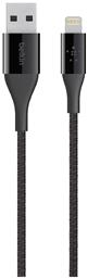 Belkin MIXIT Braided USB to Lightning Cable Mαύρο 1.2m (F8J207bt04-BLK)