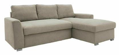 Belle Γωνιακός Καναπές Κρεβάτι Υφασμάτινος 236x164x88εκ.