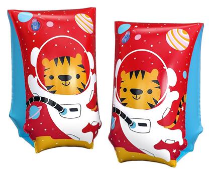 Bestway Μπρατσάκια Κολύμβησης για 12 ετών Κόκκινα Astro Tiger