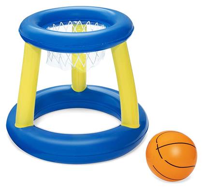 Bestway Splash 'N Hoop Φουσκωτό Παιχνίδι Πισίνας Φουσκωτή Μπασκέτα Πισίνας 61cm Μπλε-Κίτρινο Μπλε-Κίτρινο