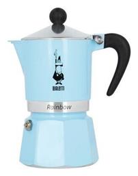 Bialetti Rainbow Μπρίκι Espresso 6cups Μπλε