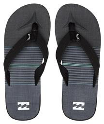 Billabong All Day Theme Flip Flops Charcoal