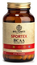 Bio Tonics Sportex BCAA 910mg 60 φυτικές κάψουλες