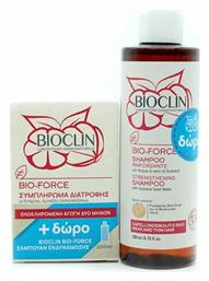 Bioclin Bio-Force 60 ταμπλέτες & Shampoo 200ml