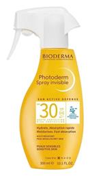 Bioderma Photoderm Invisible Αντηλιακό Προσώπου και Σώματος SPF30 σε Spray 300ml