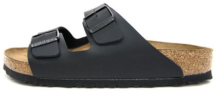 Birkenstock Arizona Birko-Flor Ανδρικά Σανδάλια σε Μαύρο Χρώμα Regular Fit