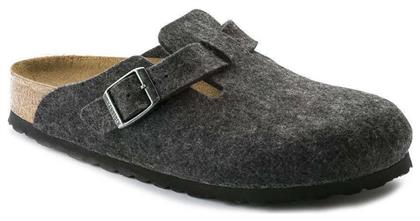 Birkenstock Boston Χειμερινές Ανδρικές Παντόφλες
