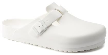 Birkenstock Boston EVA Ανδρικά Ανατομικά Σαμπό Λευκά από το Big Shoes