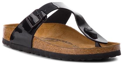 Birkenstock Gizeh Γυναικεία Σανδάλια Ανατομικά σε Μαύρο Χρώμα