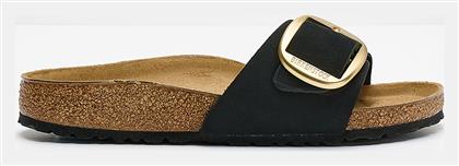 Birkenstock Madrid Big Buckle Δερμάτινα Γυναικεία Σανδάλια Narrow Fit
