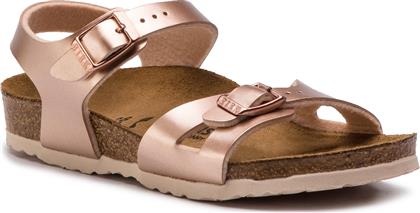 Birkenstock Παιδικά Πέδιλα Rio Ανατομικά Χρυσά