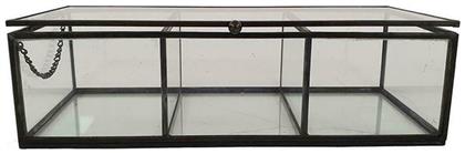Μπιζουτιέρα Κουτί Γυάλινη 25x11x7cm