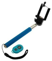 Blun Tripod Selfie Stick με Bluetooth Μπλε από το Public