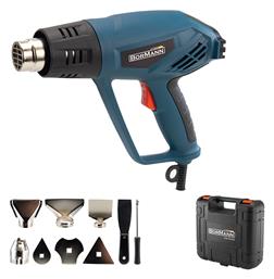 Bormann BHG2200 Πιστόλι Θερμού Αέρα 2000W με Ρύθμιση έως 550°C
