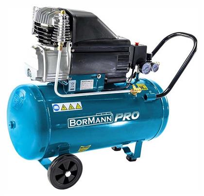 Bormann Pro BAT5030 Μονοφασικό Κομπρεσέρ Αέρος με Ισχύ 2.5hp και Αεροφυλάκιο 50lt από το Elektrostore24