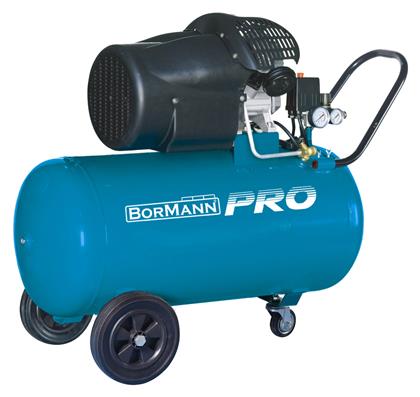 Bormann Pro BAT5040 Μονοφασικό Κομπρεσέρ Αέρος με Ισχύ 3hp και Αεροφυλάκιο 100lt από το Elektrostore24