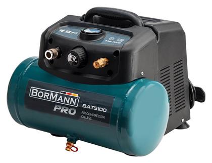 Bormann Pro BAT5100 Μονοφασικό Κομπρεσέρ Αέρος με Ισχύ 1.5hp και Αεροφυλάκιο 6lt από το Elektrostore24