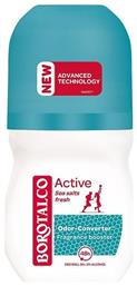 Borotalco Active Sea Salts Fresh Αποσμητικό 48h σε Roll-On Χωρίς Αλουμίνιο 50ml από το e-Fresh