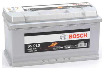 Bosch Μπαταρία Αυτοκινήτου S5013 S5 013 με Χωρητικότητα 100Ah και CCA 830A