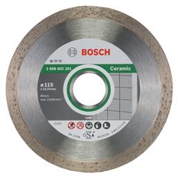 Bosch Διαμαντόδισκος Κοπής Πλακιδίων Ceramic 115mm 2608602201 1τμχ από το Plus4u