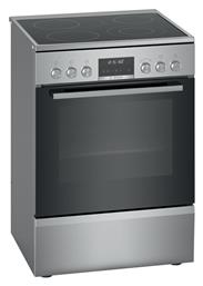 Bosch Ελεύθερη με Κεραμικές Εστίες Inox HKS79U250