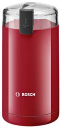 Bosch Ηλεκτρικός Μύλος Καφέ 180W με Χωρητικότητα 75gr Κόκκινος