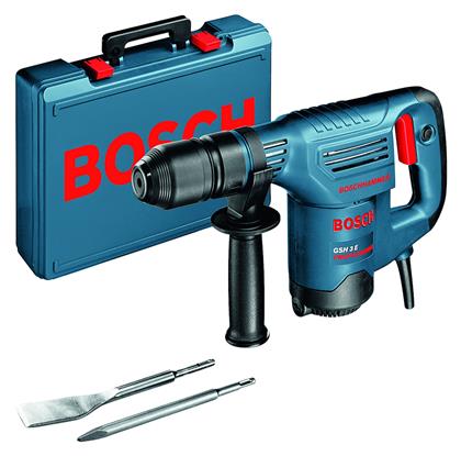 Bosch Κρουστικό Σκαπτικό Πιστολέτο Ρεύματος 650W GSH 3 E Professional από το e-shop