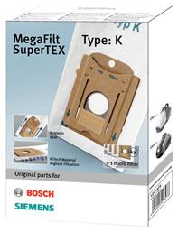 Bosch Σακούλες Σκούπας 4τμχ Συμβατή με Σκούπα Bosch / Siemens
